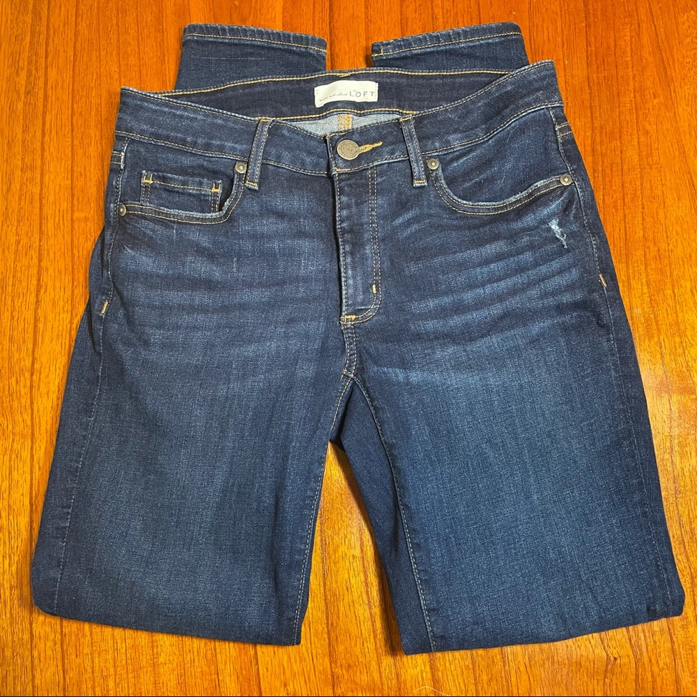 LOFT curvy skinny jeans